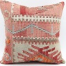 Decorative Anatolian Kilim Pillow Cover M1385