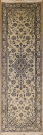 R7981 Handmade Persian Nain Carpet Runner