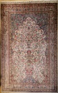 Indian Kashmir silk Carpets R9035