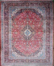 R6950 Vintage Kashan Persian Carpet