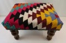 R7015 Kilim Footstools