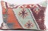 D338 Lumbar Kilim Pillow Cover