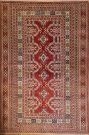 R6704 New Caucasian Kazak Rug
