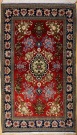 R7401 Persian Old Qum Rug