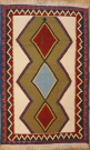 R6937 Persian Qashqai Kilim Rug