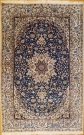 R7979 Persian Silk and Wool Nain Rugs