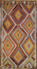 R9085 Rug Store Vintage Turkish Antalya Kilim Rugs