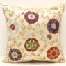 C27 Silk Suzani Cushion Cover