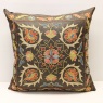 C37 Silk Suzani Cushion Pillow Cover