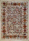 R4890 Silk Suzani Embroidery Rugs