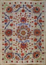 R4888 Silk Suzani Embroidery Wall Hanging Rugs