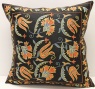 C44 Silk Suzani Pillow Cover