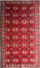 R5798 Vintage Turkmenistan Tekke Carpet