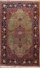 R7974 Traditional Antique Persian Kashan Carpet