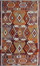 R6515 Turkish old Antalya Kilim Rug