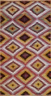 R6508 Vintage Afyon Turkish Kilim Rug