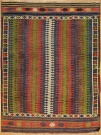 R6796 Vintage Cicim Turkish Rug