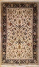 R5995 Vintage Handmade Persian Kashan Carpet