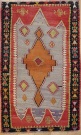 R6819 Vintage Kelim Rug