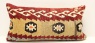 D107 Vintage Kilim Lumbar Pillow Cover