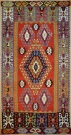 R8732 Vintage Kilim Rug