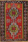 R8958 Vintage Kilim Rugs London