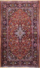 R9317 Vintage Persian Kashan Rug