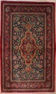 R6957 Vintage Qum Persian Rug