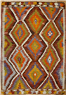 Vintage Turkish Antalya Kilim Rug R8020