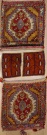 R7952 Vintage Turkish Carpet Saddle Bags