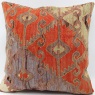 L674 Vintage Turkish Kilim Cushion Cover