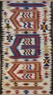 R8053 Vintage Turkish Kilim Rug