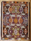 R8131 Vintage Turkish Kilim Rug
