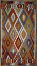 R8227 Vintage Turkish Kilim Rug