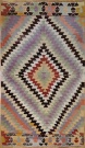 R8534 Vintage Turkish Kilim Rug