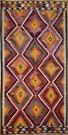 R8757 Vintage Turkish Kilim Rug