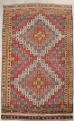 R7828 Vintage Turkish Kula Kilim Rug