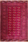 R6030 Vintage Turkmenistan Tekke Rug