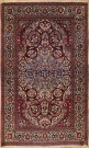 R7764 Antique Persian Isfahan Carpet