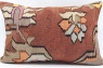 D472 Vintage Kilim Lumbar Pillow Cover