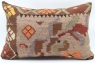 D478 Vintage Kilim Lumbar Pillow Cover